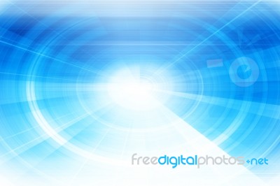 Blue Abstract Background Stock Image