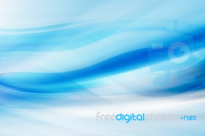 Blue Abstract Background Stock Image