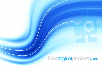 Blue Abstract Background Stock Image