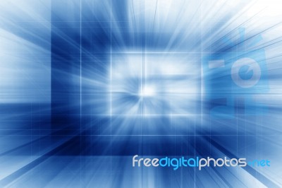 Blue Abstract Background Stock Image