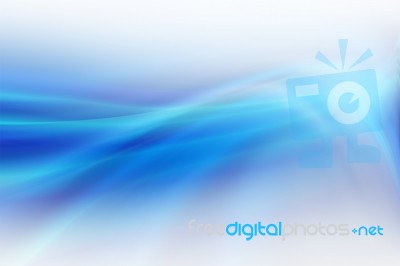 Blue Abstract Background Stock Image