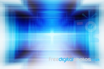 Blue Abstract Background Stock Image