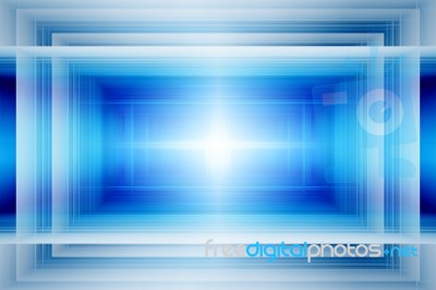 Blue Abstract Background Stock Image