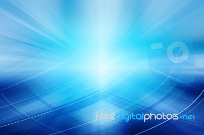 Blue Abstract Background Stock Image