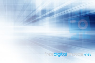 Blue Abstract Background Stock Image