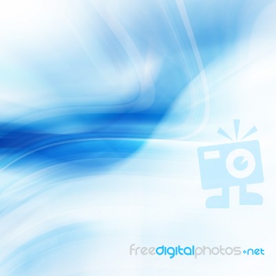 Blue Abstract Background Stock Image