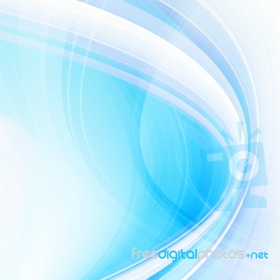 Blue Abstract Background Stock Image