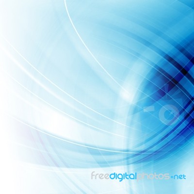 Blue Abstract Background Stock Image