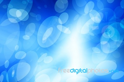 Blue Abstract Background Stock Image