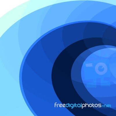 Blue Abstract Background Stock Image