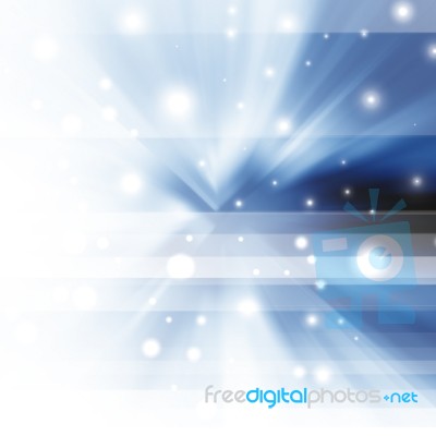 Blue Abstract Background Stock Image