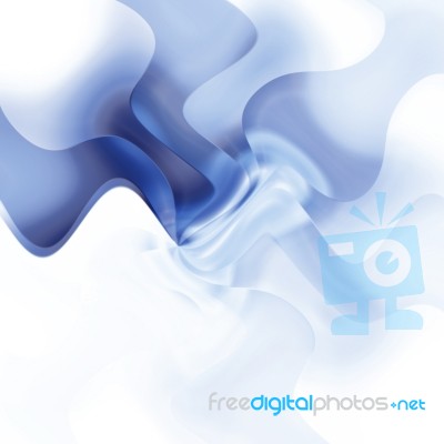 Blue Abstract Background Stock Image