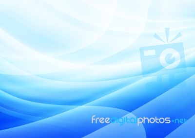 Blue Abstract Background Stock Image