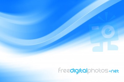 Blue Abstract Background Stock Image