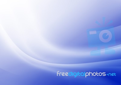 Blue Abstract Background Stock Image