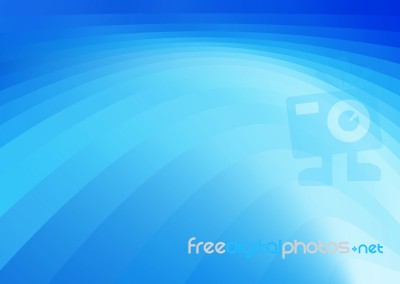 Blue Abstract Background Stock Image