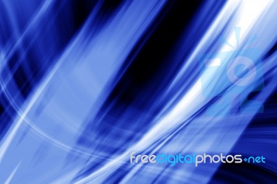 Blue Abstract Background Stock Image