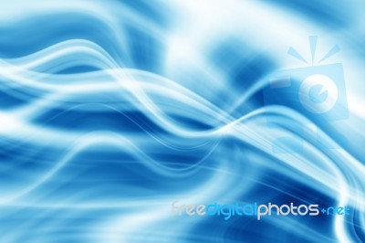 Blue Abstract Background Stock Image