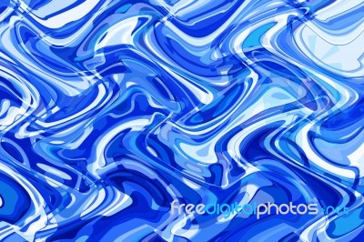 Blue Abstract Background Stock Image