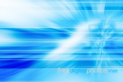 Blue Abstract Background Stock Image