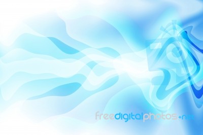 Blue Abstract Background Stock Image