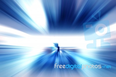 Blue Abstract Background Stock Image