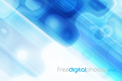 Blue Abstract Background Stock Image