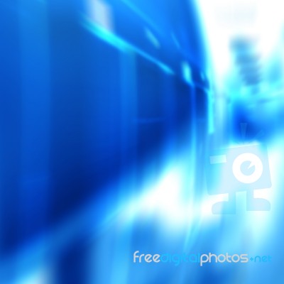 Blue Abstract Background Stock Image