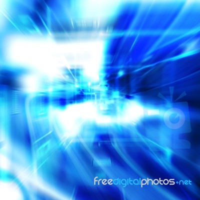 Blue Abstract Background Stock Image