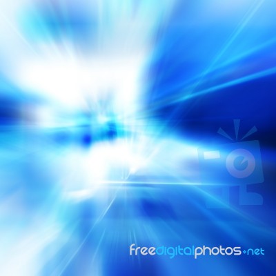 Blue Abstract Background Stock Image