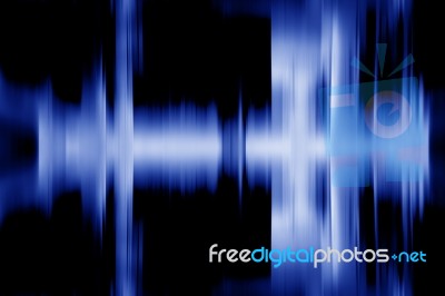 Blue Abstract Background Stock Image