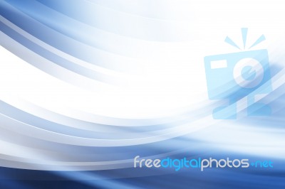 Blue Abstract Background Stock Image