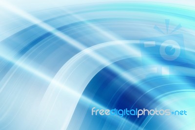 Blue Abstract Background Stock Image