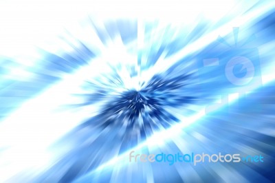 Blue Abstract Background Stock Image