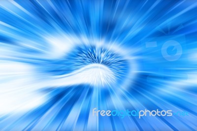 Blue Abstract Background Stock Image