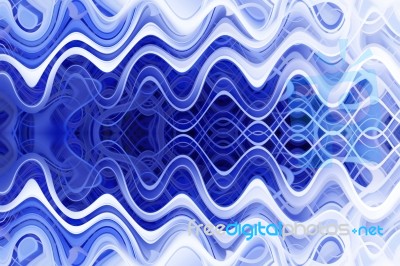 Blue Abstract Background Stock Image