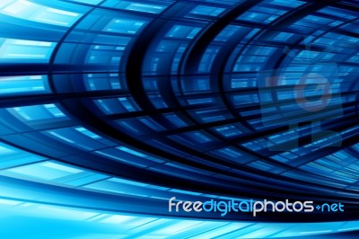 Blue Abstract Background Stock Image