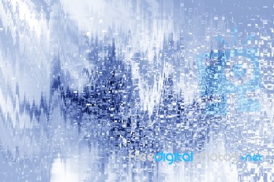 Blue Abstract Background Stock Image