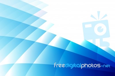 Blue Abstract Background Stock Image