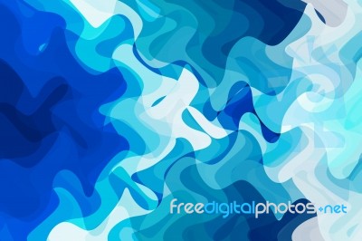 Blue Abstract Background Stock Image