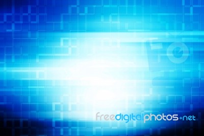 Blue Abstract Background Stock Image