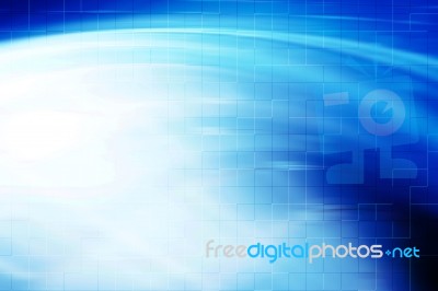 Blue Abstract Background Stock Image