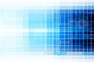 Blue Abstract Background Stock Image