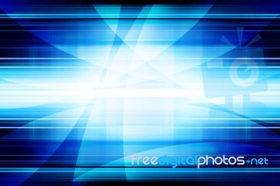 Blue Abstract Background Stock Image