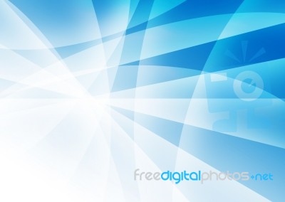 Blue Abstract Background Stock Image