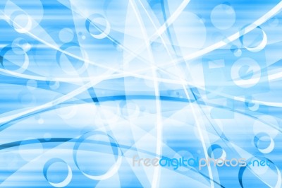 Blue Abstract Background Stock Image