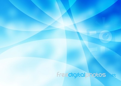 Blue Abstract Background Stock Image