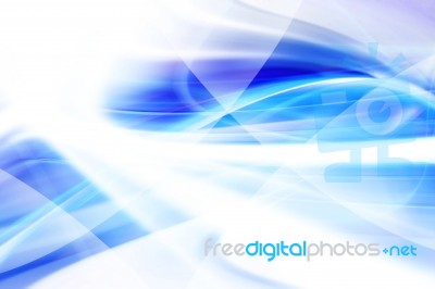 Blue Abstract Background Stock Image