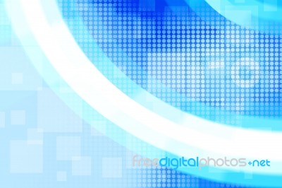 Blue Abstract Background Stock Image