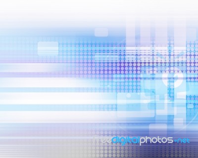 Blue Abstract Background Stock Image